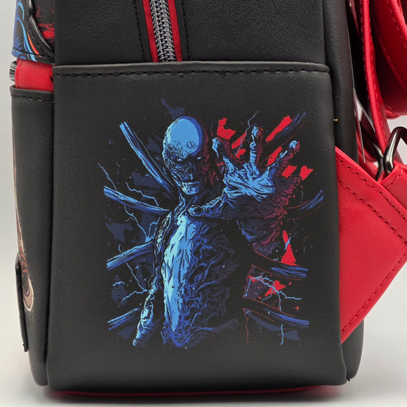 Loungefy Stranger Things Group Demogorgon Mini Backpack New - Picture 9 of 10